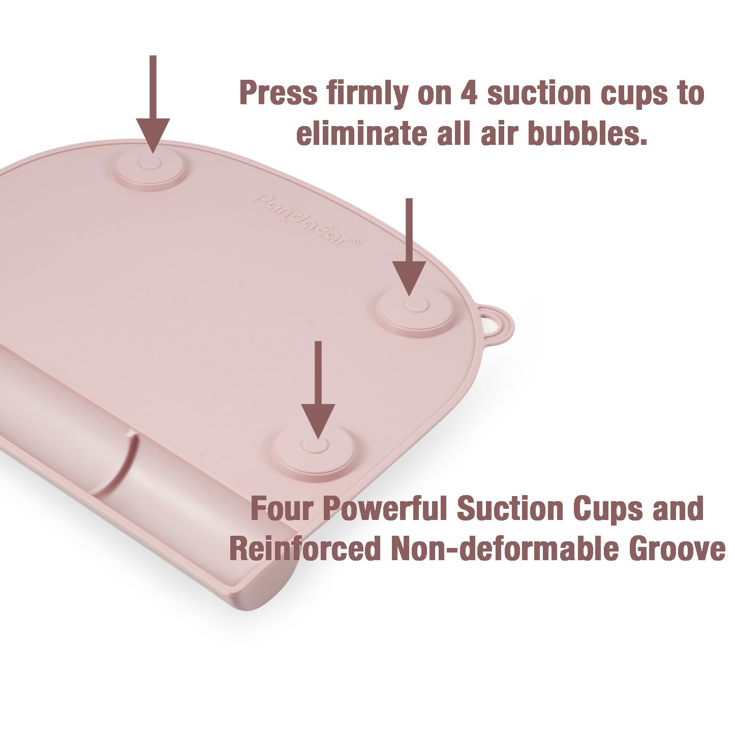 PandaEar placemat portable design fits restaurants and travel