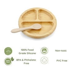 PandaEar silicone spoons soothe gums and aid easy grasp during toddler meals.