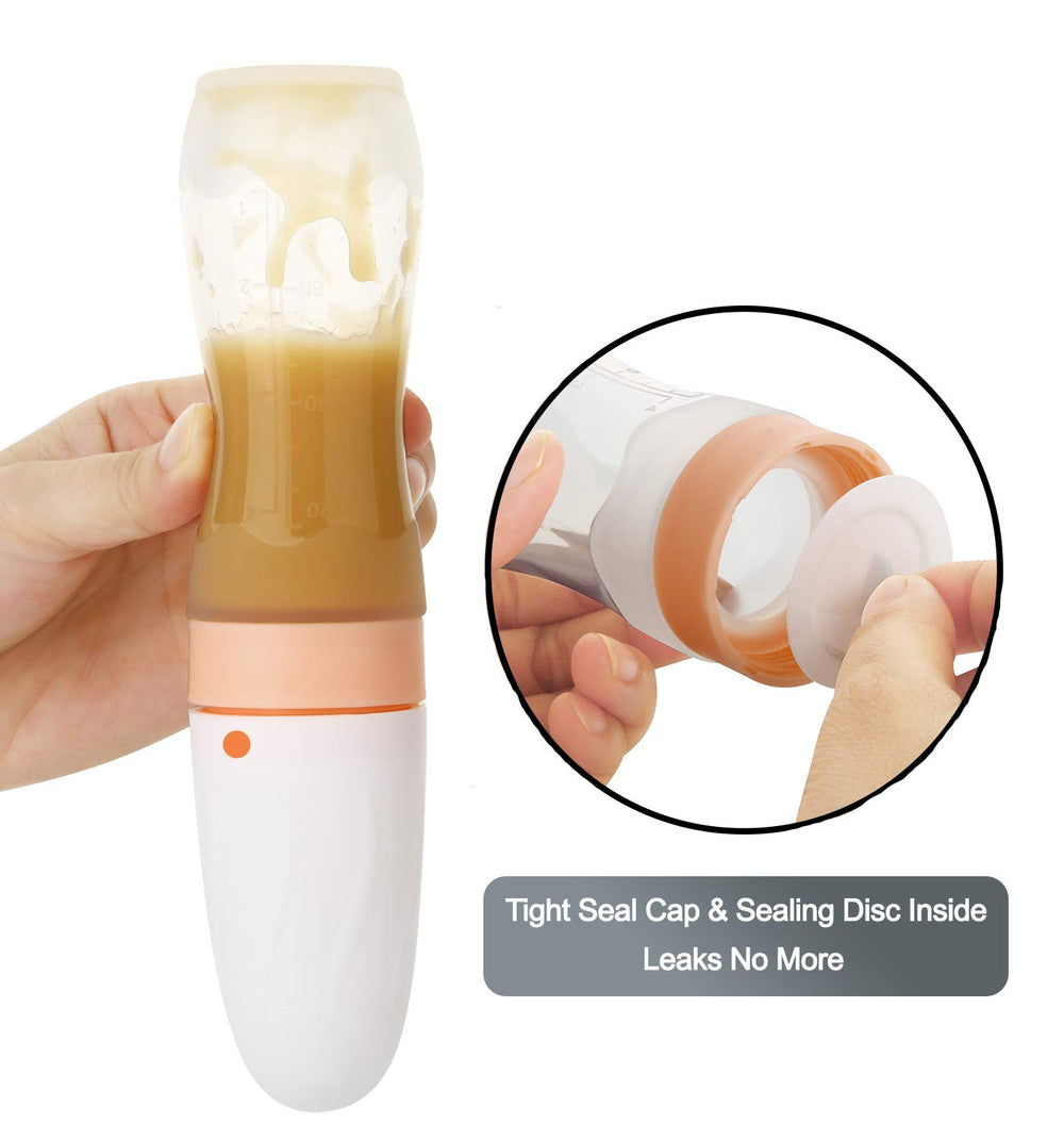 PandaEar smooth purée feeder ideal for fully blended baby foods