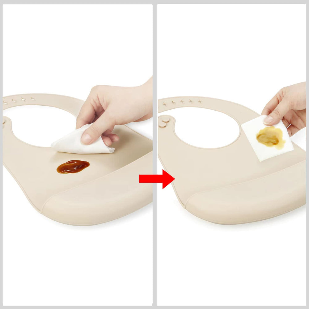 PandaEar soft silicone material emphasizes comfort and easy washing after meals