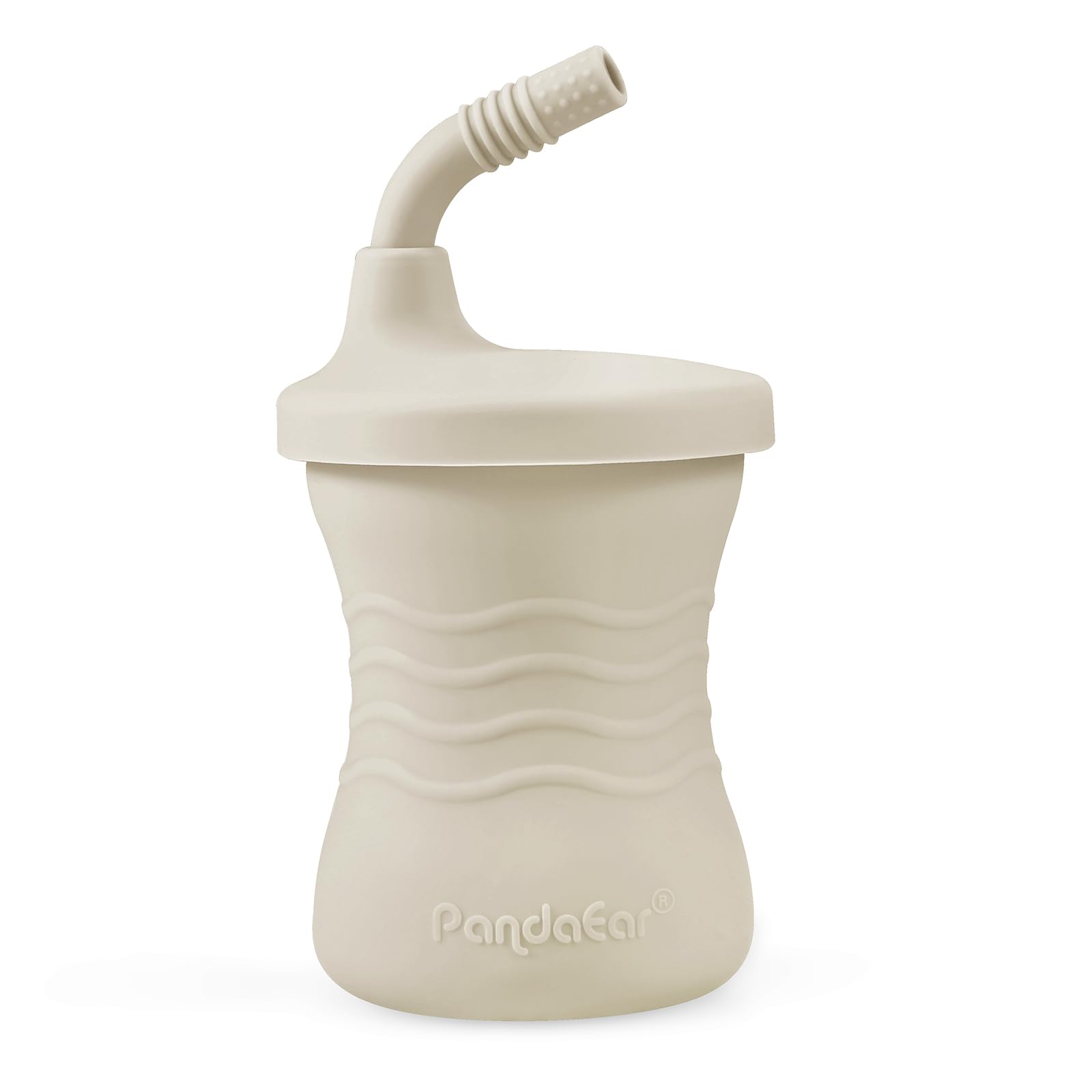 PandaEar straw cups travel-use design supports on-the-go sipping.