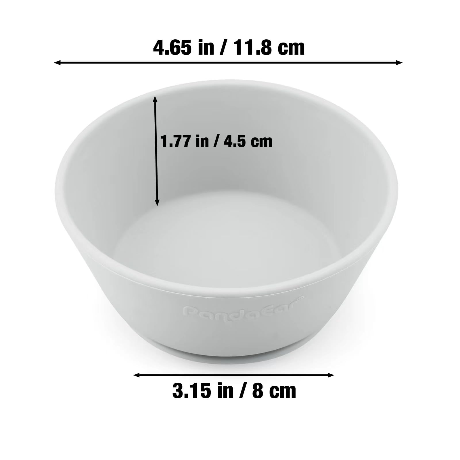 PandaEar bowls on table during meal time demonstrating stability