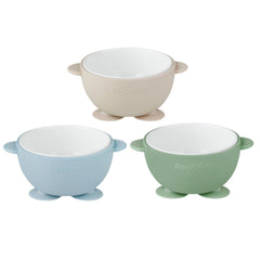 PandaEar suction base keeps bowls steady on highchair trays to cut spills.