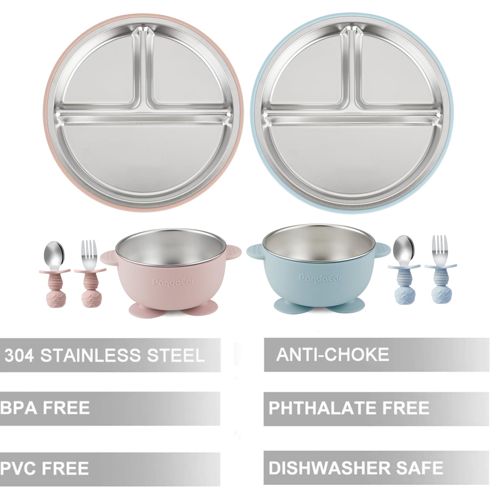 PandaEar suction-bowls demonstrate strong base for stable meals.