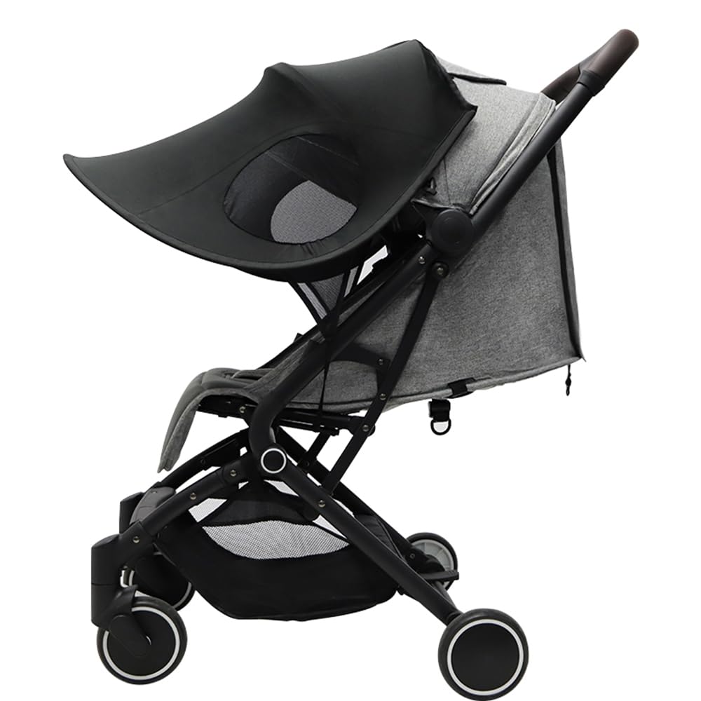 PandaEar sun shade covering car seat during sunny commutes