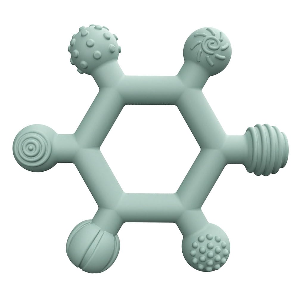 PandaEar durable silicone teether withstands growing bites