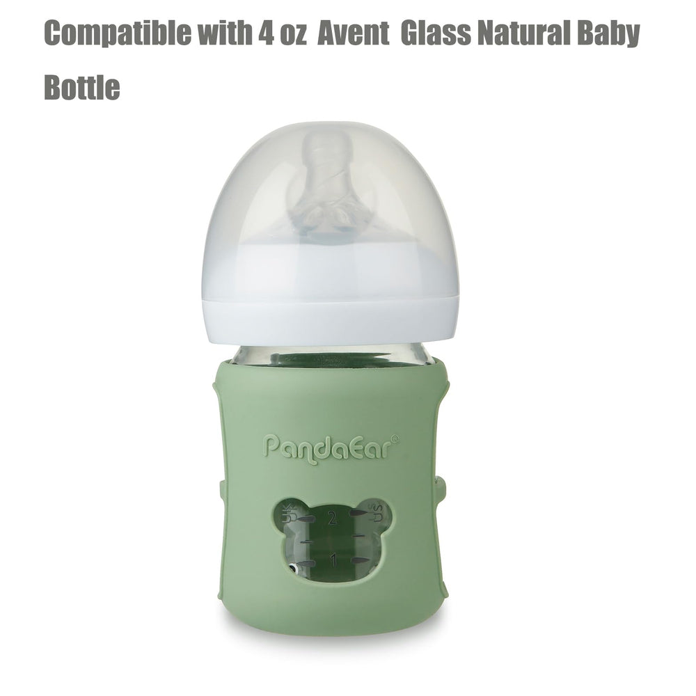 PandaEar therm insulation sleeve keeps milk warmer longer and safe to handle after heating
