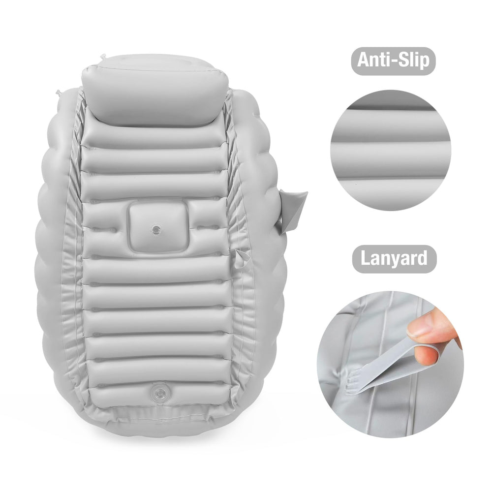 PandaEar travel bathtub portable design supports on-the-go bathing.