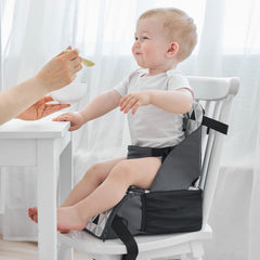 PandaEar Travel Booster Seat diaper-bag-mode: stores essentials with multiple pockets for easy transition.