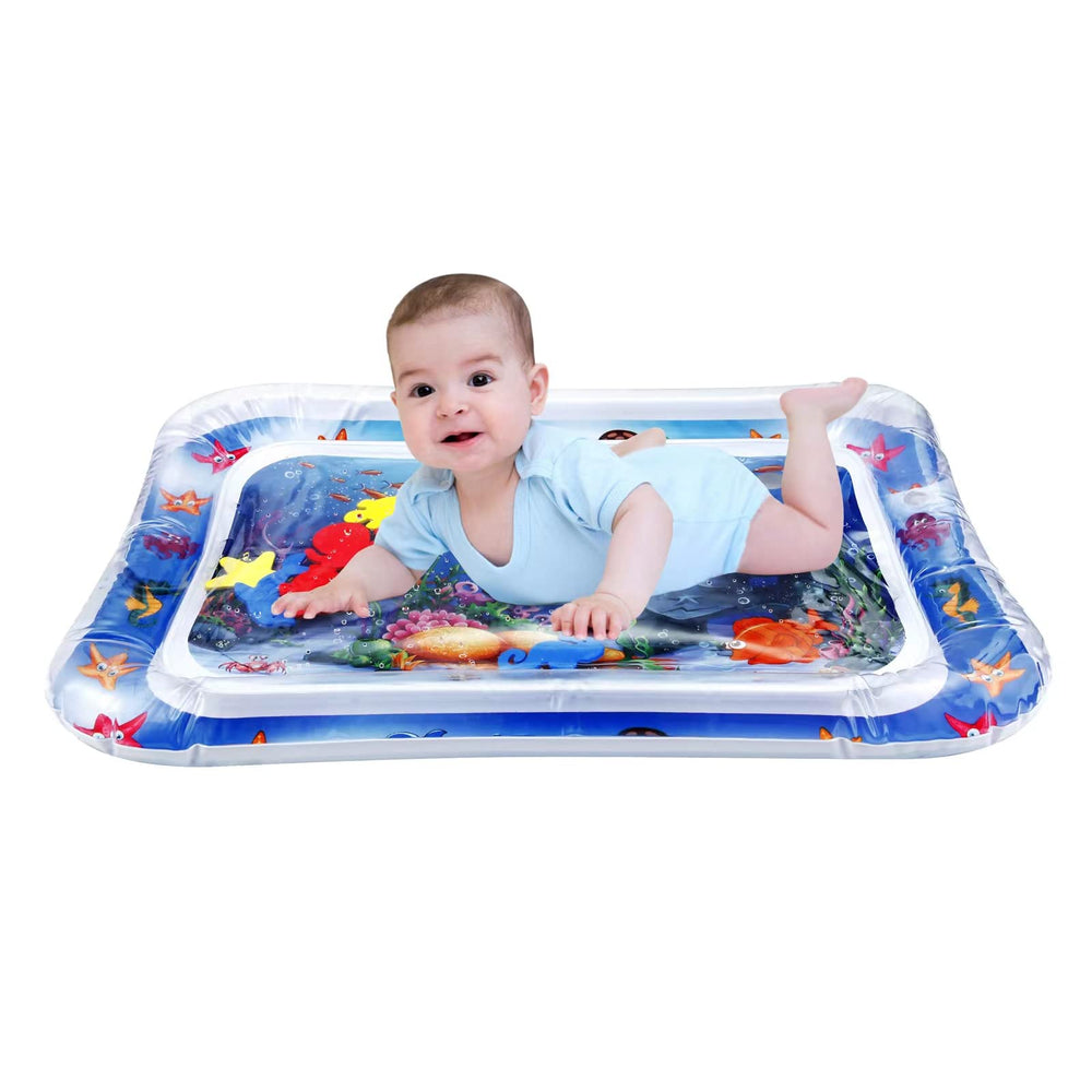 PandaEar water mat dimensions 26x20 inches provide ample baby play space
