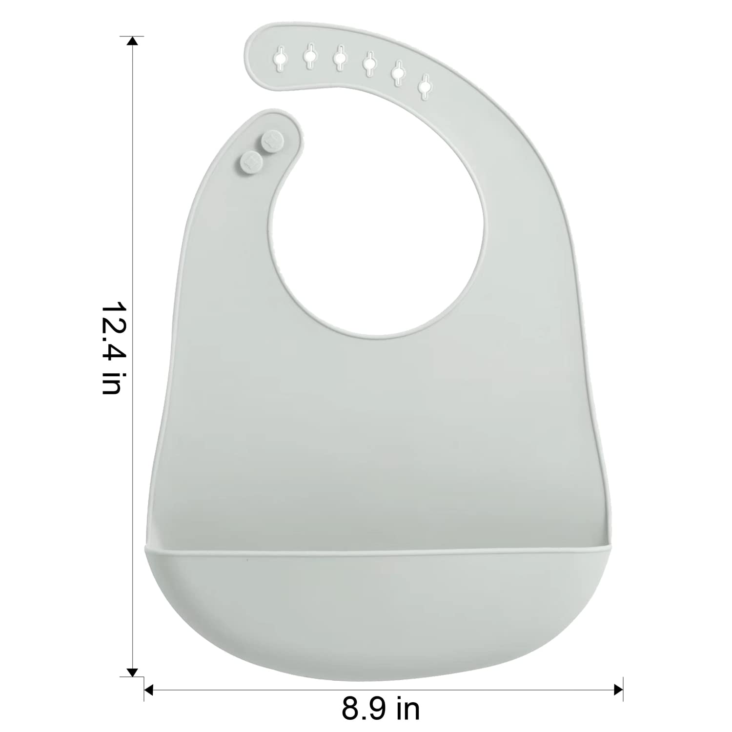 PandaEar adjustable neck strap bibs offering a comfortable, secure fit.