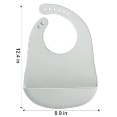 PandaEar adjustable neck strap bibs offering a comfortable, secure fit.