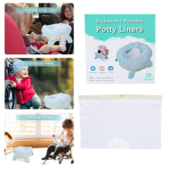 Pang Ban drawstring liner is leak-proof and easy to seal after use.