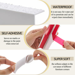 Pangda baseboard corner blocks rubber durability under impact.
