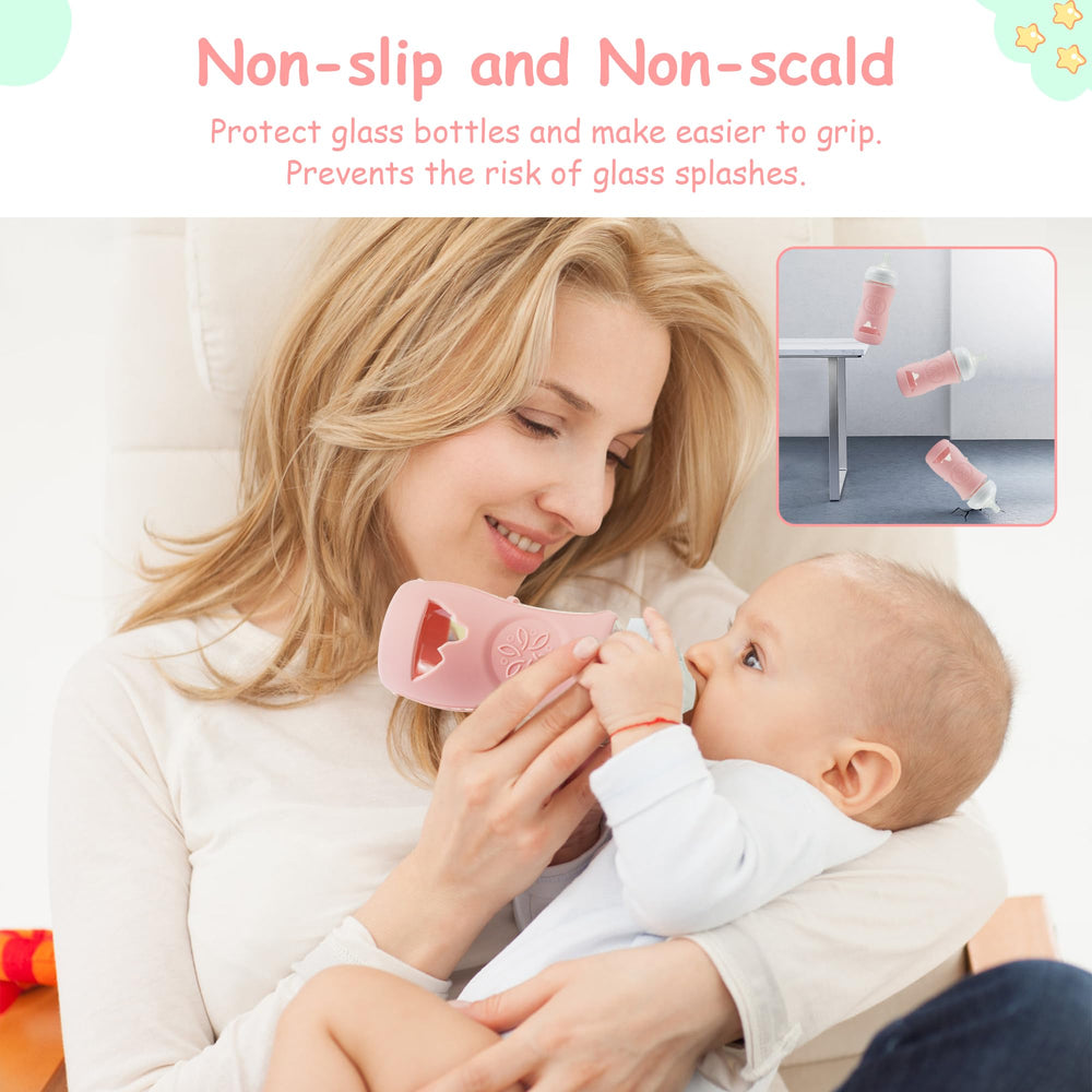 PANIMOSI sleeve offers insulation to keep milk warmer for longer