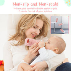 PANIMOSI sleeve offers insulation to keep milk warmer for longer