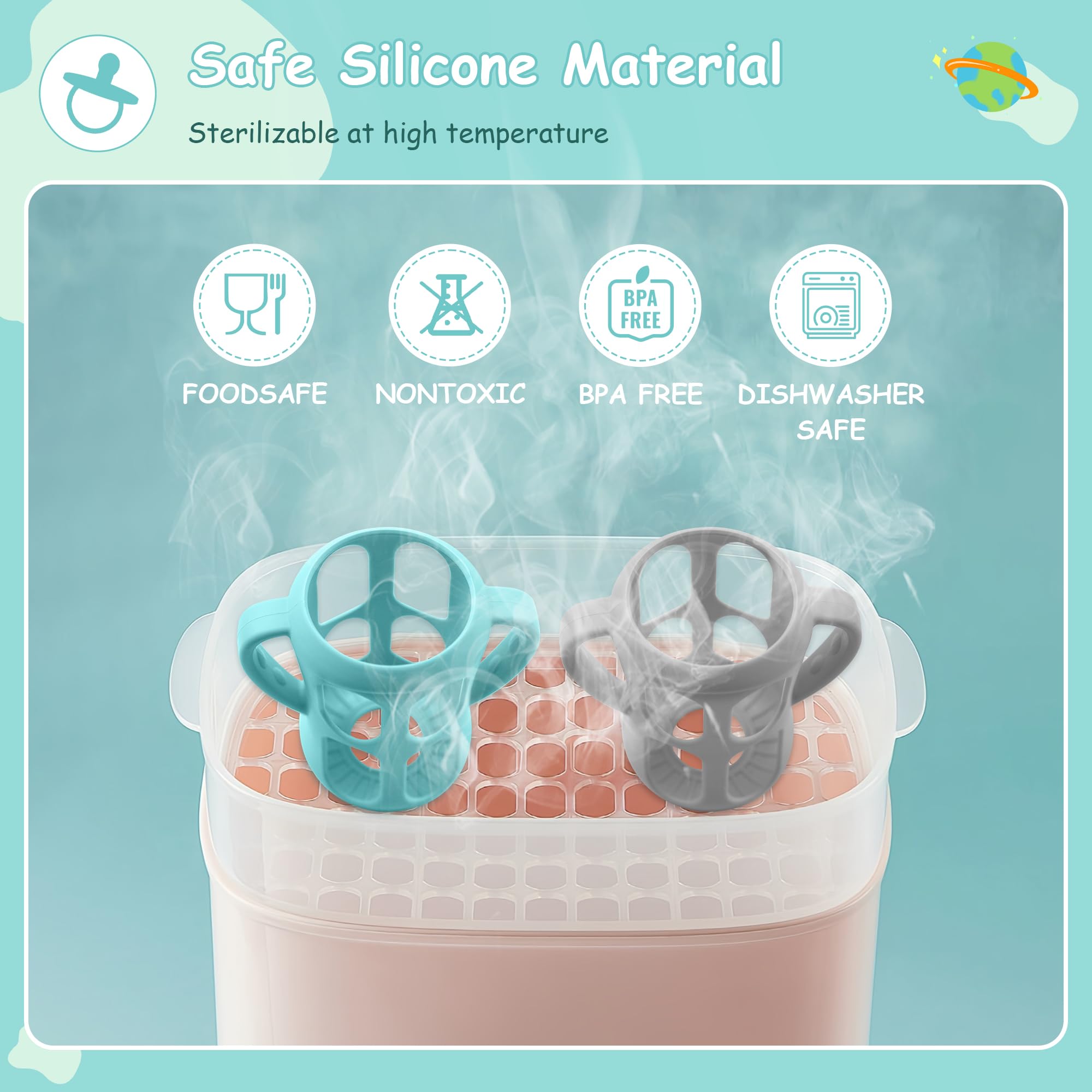 Panimosi sleeve provides stability and reduces bottle slipping