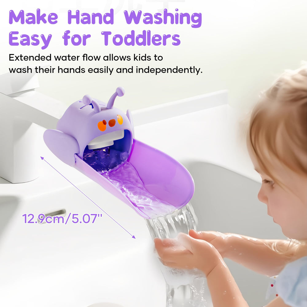 PANIMOSI toddler extender silicone head extends reach for easy handwashing.