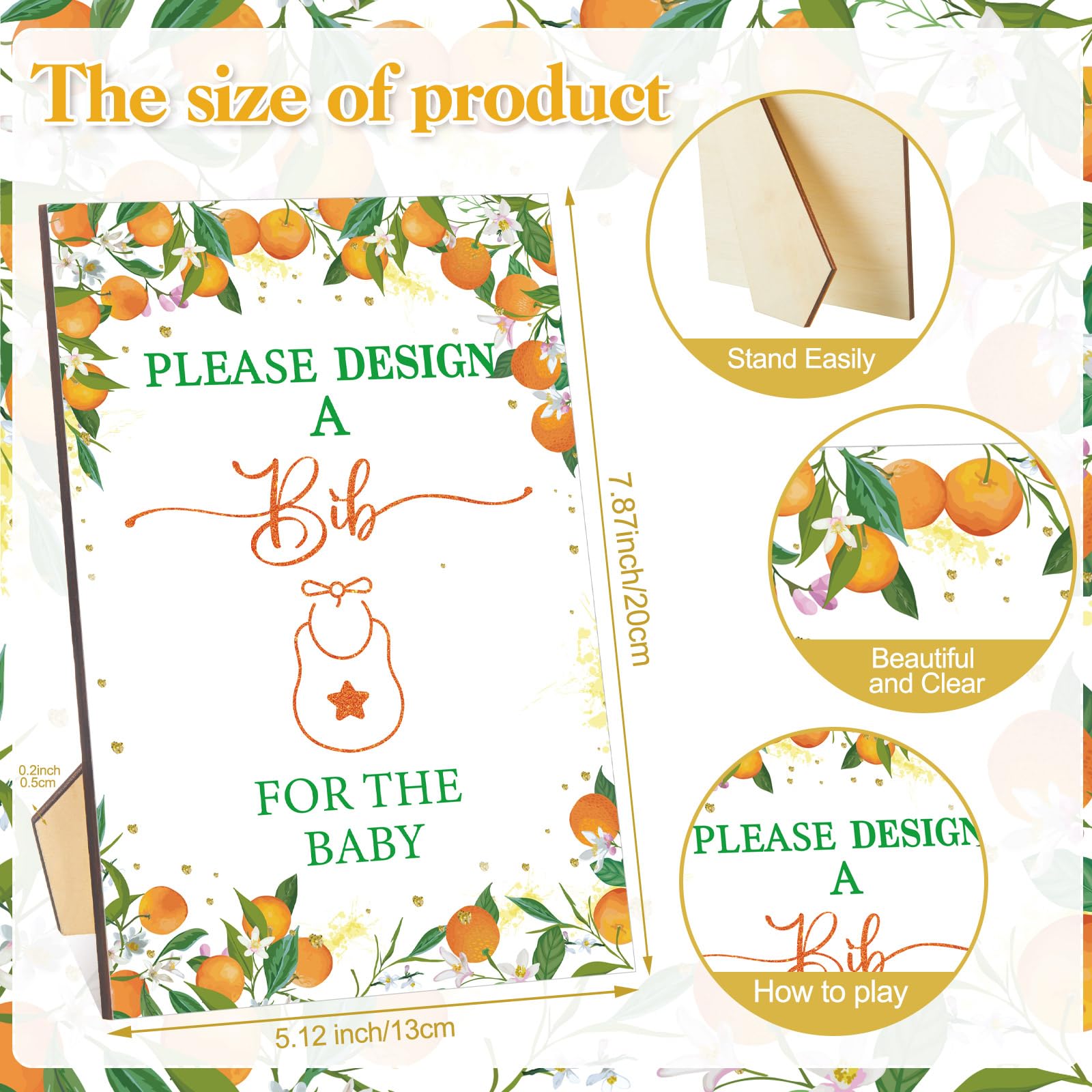 Panitay fabric markers in color set for bib designs