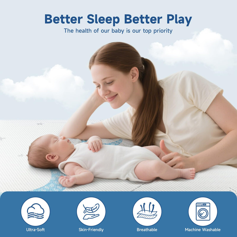 PanKers Pack and Play Mattress travel-friendly for portability