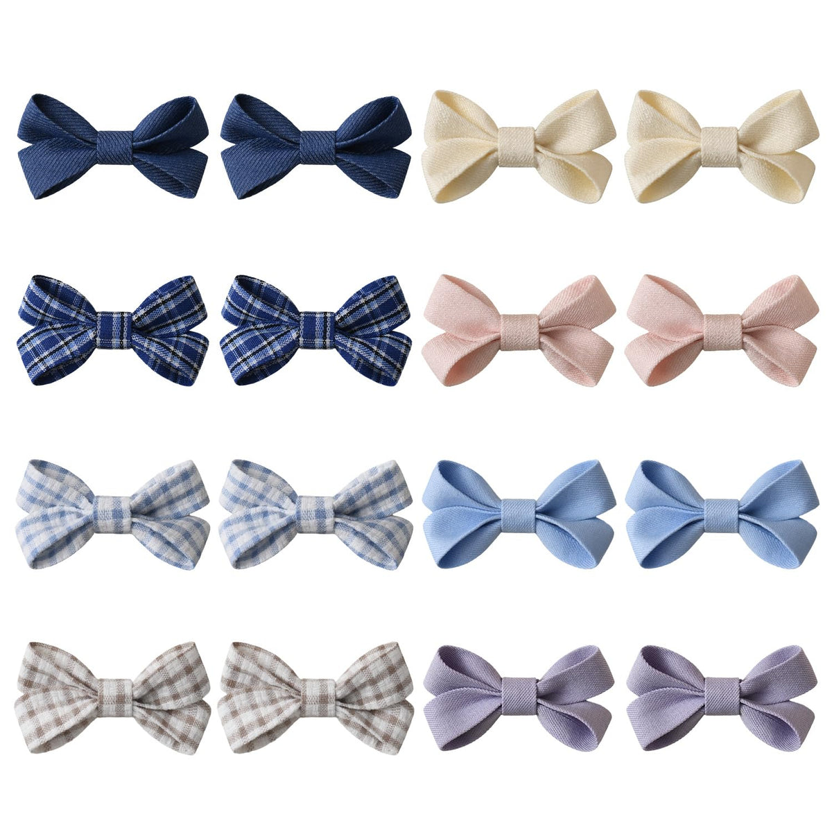 Panpinmama baby girls hair bows 16-pack for versatile everyday wear and special occasions.