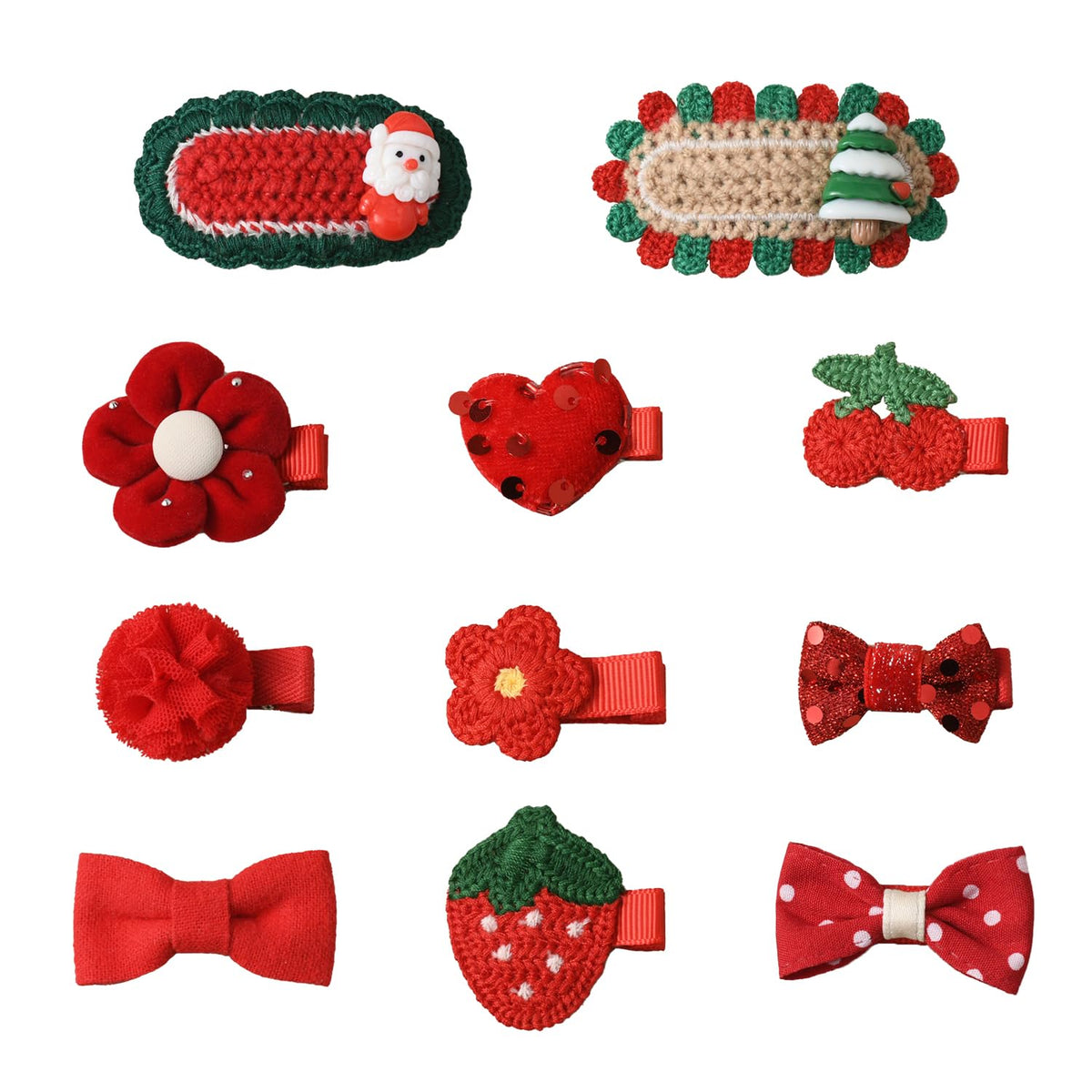 panpinmama baby hair clips 11-pack with secure hold for fine hair.