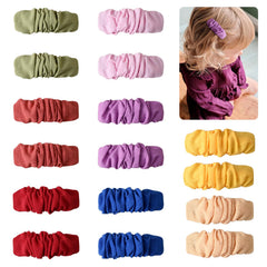 Panpinmama baby snap hair clips in colorful designs keep hair away from eyes during play.