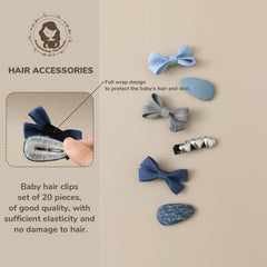 Panpinmama soft-material closeup clip demonstrates gentle feel for delicate infant hair