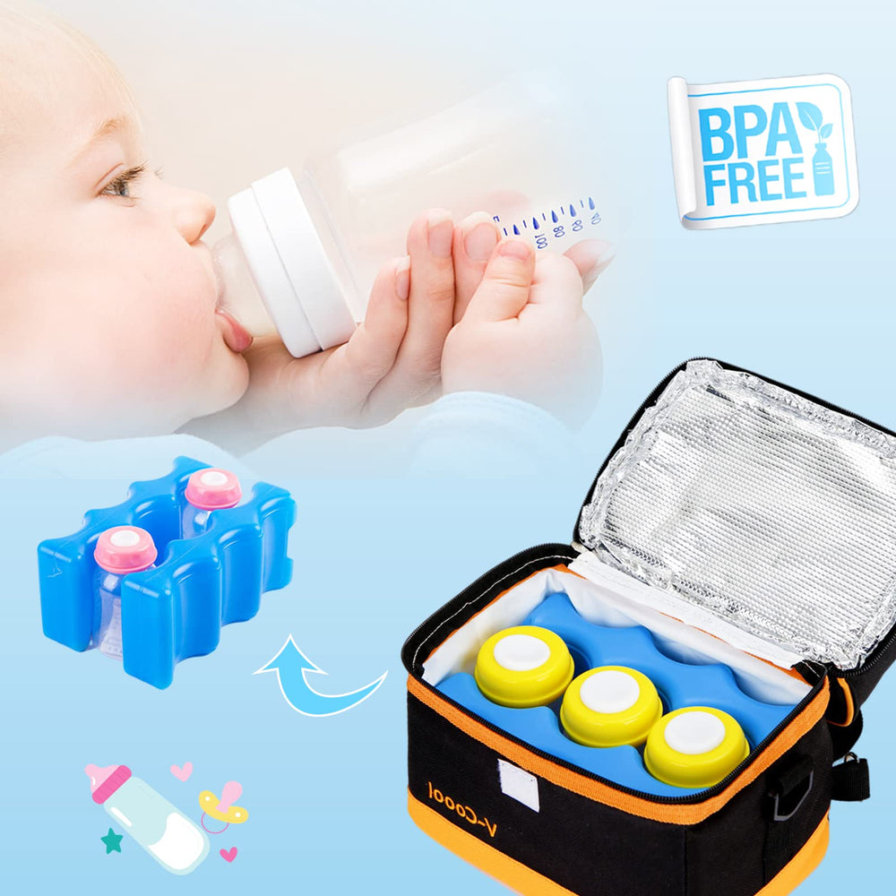 Panxxsen breastmilk ice pack in-use scene highlights portable cooling