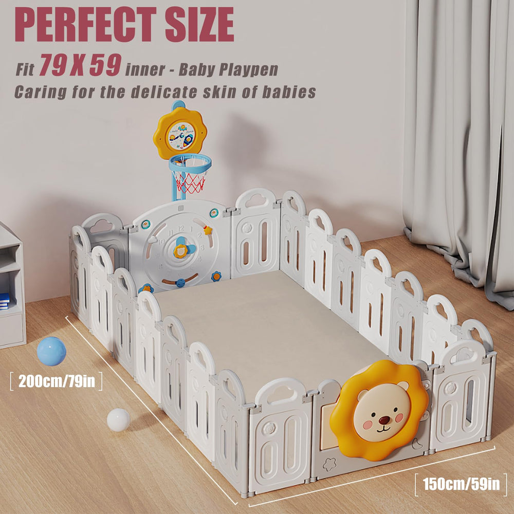 PapaMama easy-clean surface helps busy parents wipe away spills