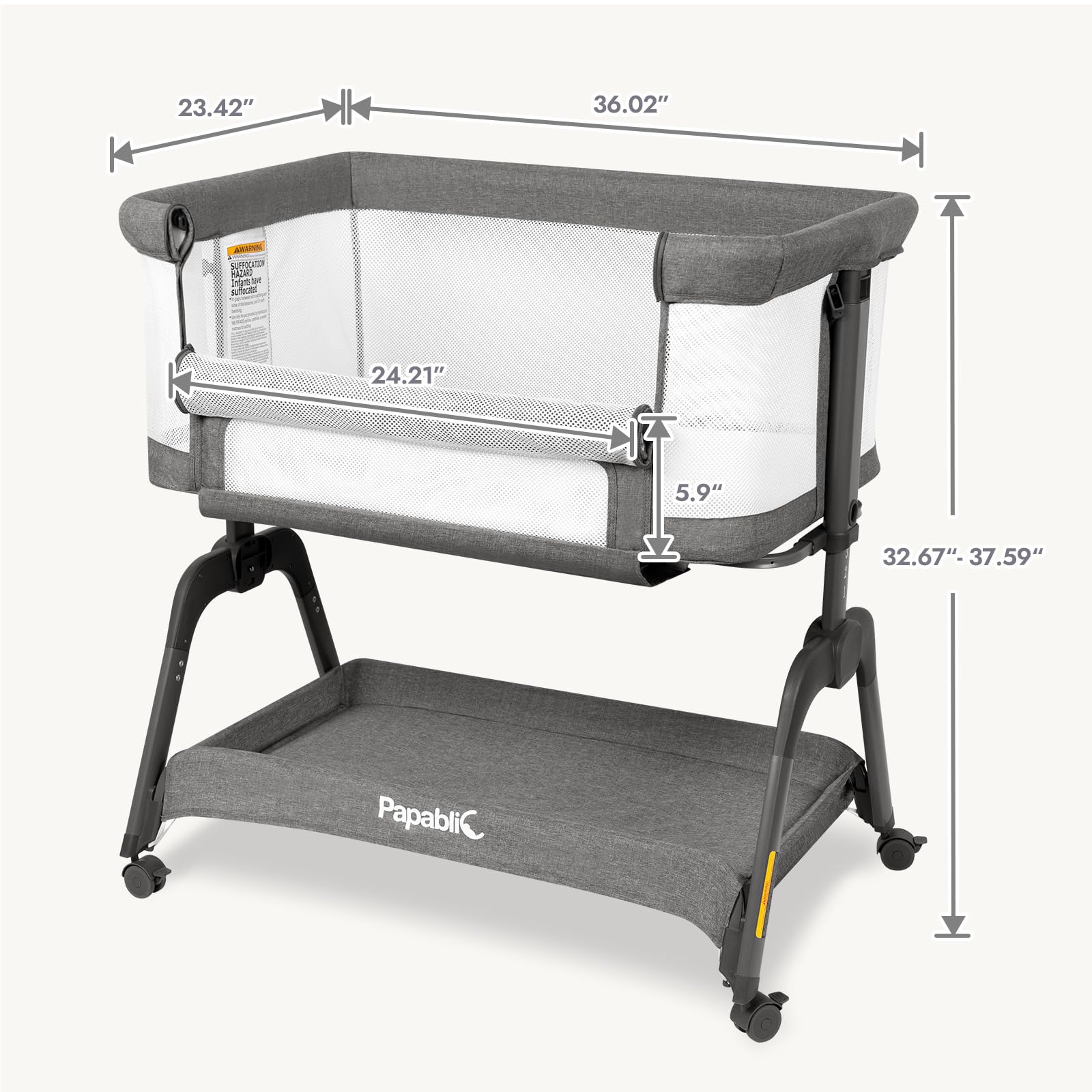 Papablic quick tool-free assembly saves time during busy nights