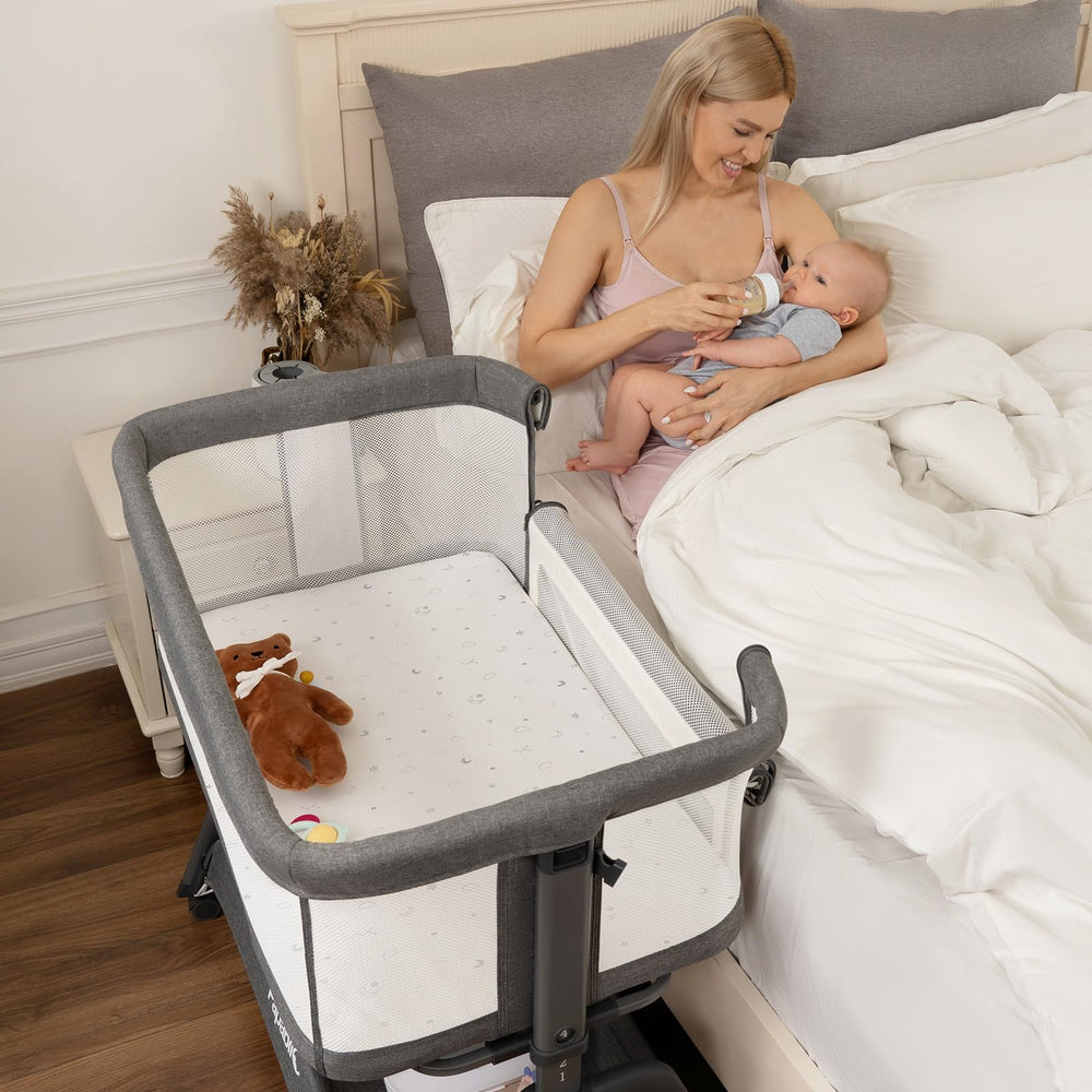 Papablic bassinet sheets two-pack offers convenient backup linens.