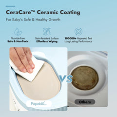Papablic Pro Max warming baby food feature demonstrated for convenient meals