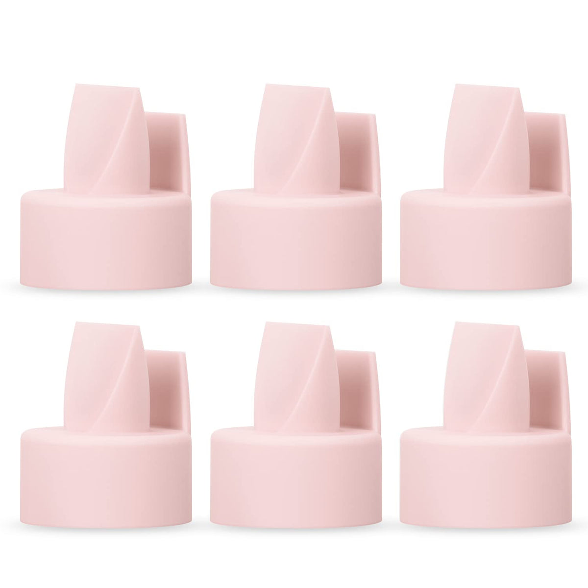Papablic duckbill valves pink pack compatible with Spectra and Medela pumps
