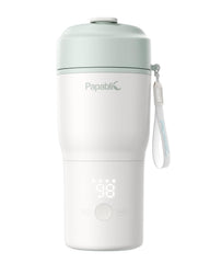 Papablic portable bottle warmer travel-ready front view for quick feeds on the go
