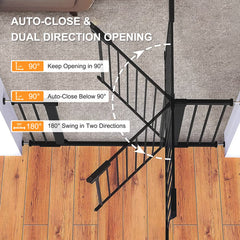 Papacare width extensions enabling a snug fit from 29.5 to 48.8 inches.