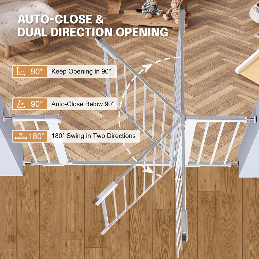 Papacare double-safety lock close-up demonstrating press-and-lift protection.