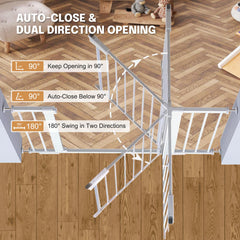 Papacare double-safety lock close-up demonstrating press-and-lift protection.