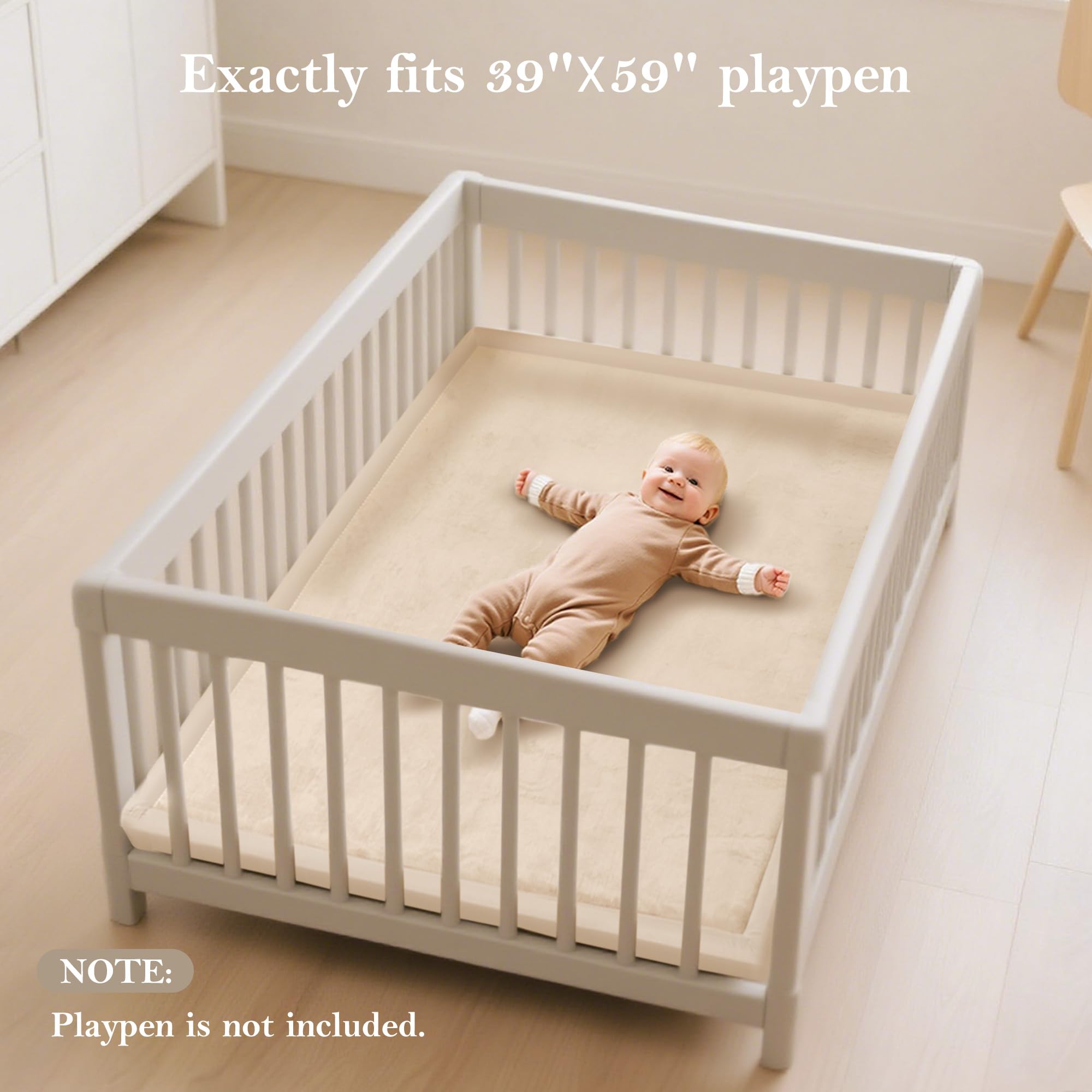 PapaMama water-repellent fabric helps spills wipe away quickly for busy parents.