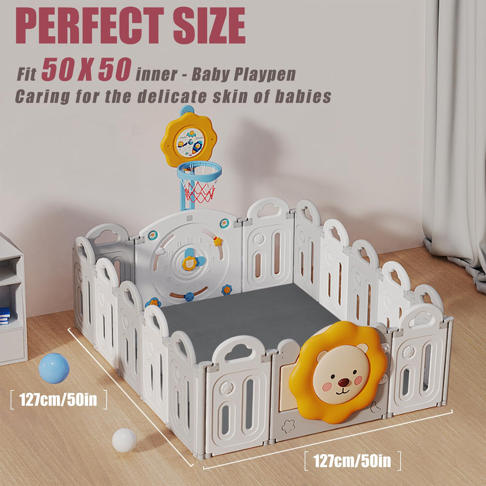PapaMama water-repellent surface resists spills for easy cleanup