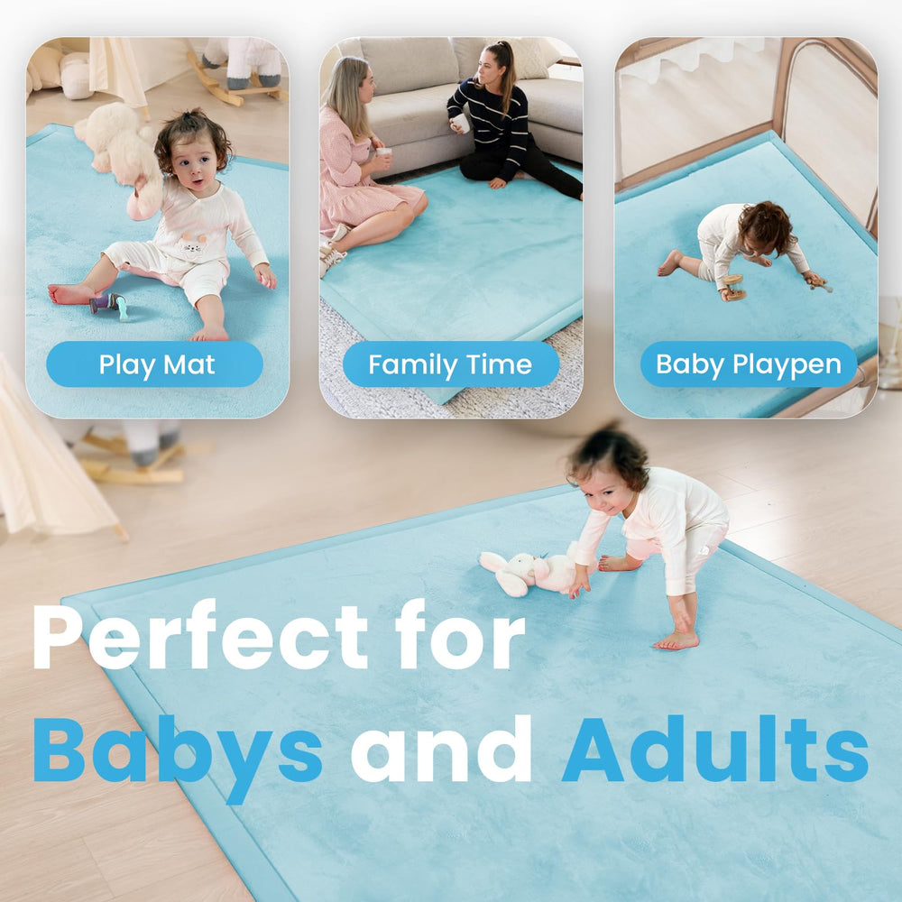 PaPaMat anti-slip bottom view demonstrates secure grip on floors.