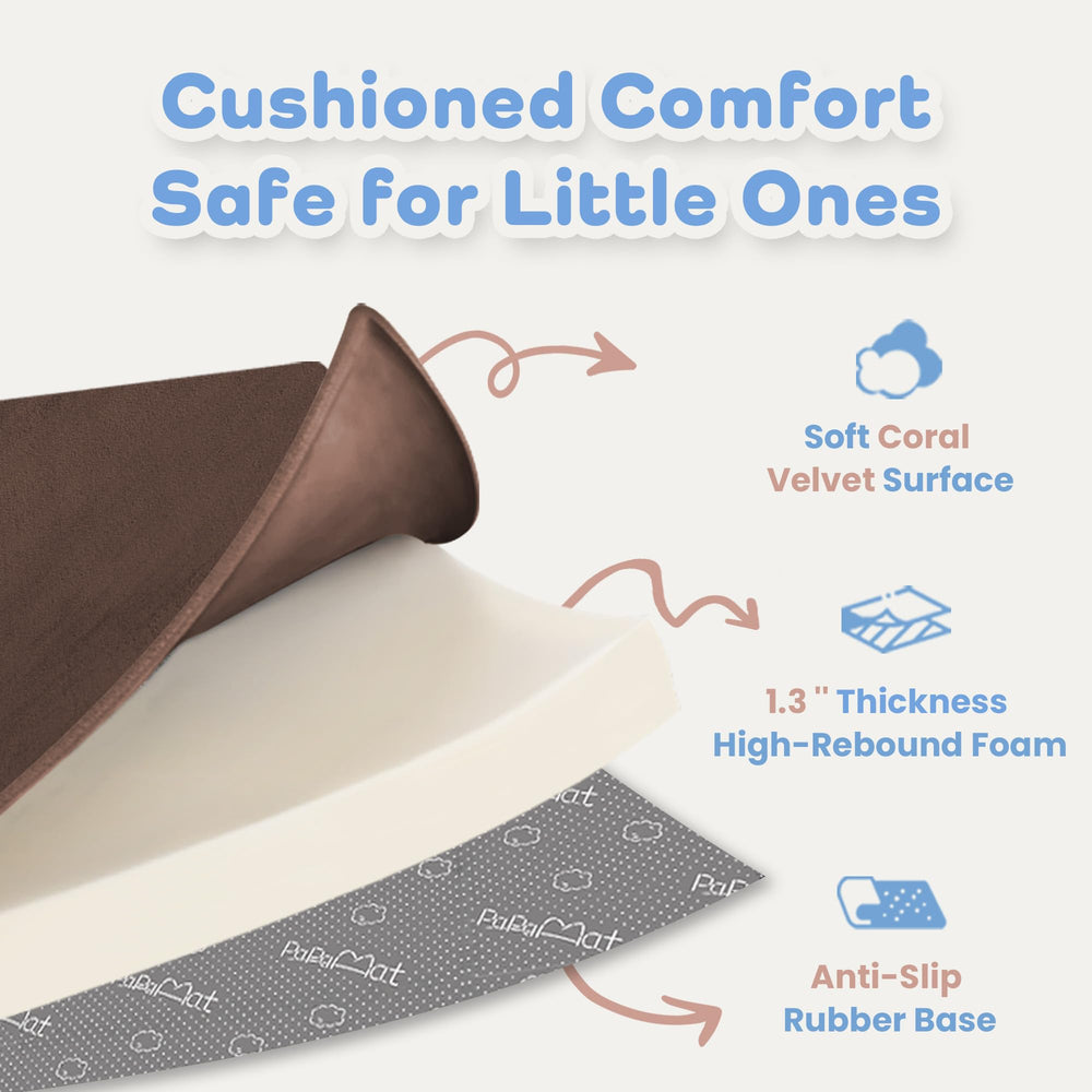 PAPAMAT certifications OEKO-TEX and CertiPUR-US for safe everyday use