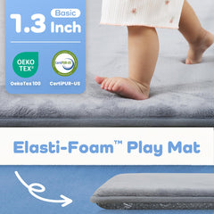 PaPaMat certified safety materials ensure a trusted play mat for babies and pets.
