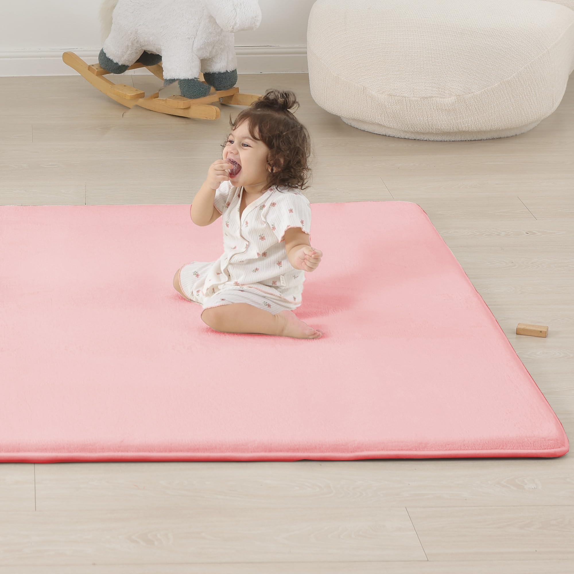 PaPaMat pink mat that cleans fast between adventures