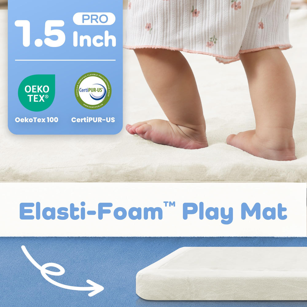 PaPaMat-foam-padding-1-5inch highlights soft cushioning for tummy time.