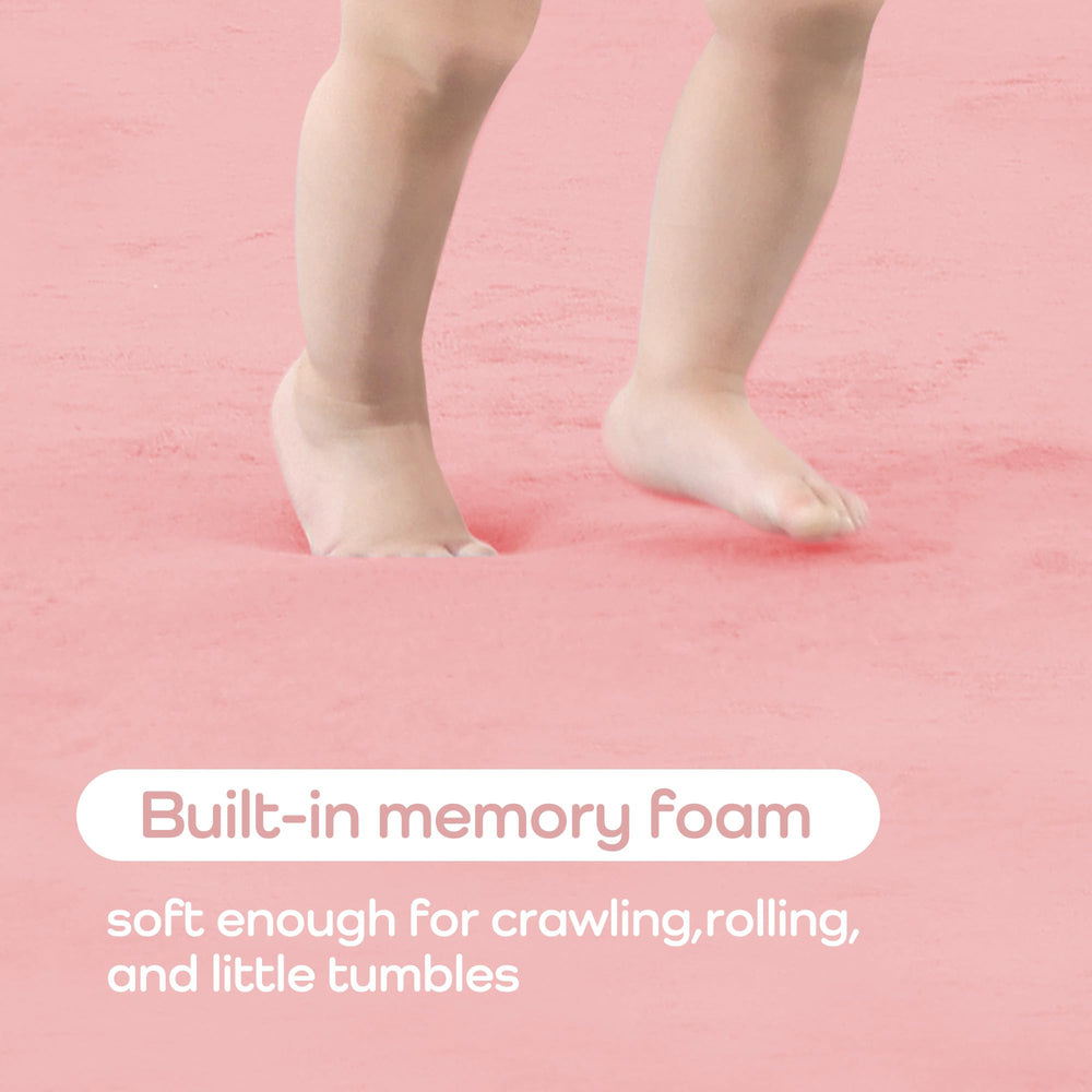 PaPaMat large padded surface provides ample space for shared floor time