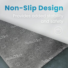 PaPaMat non-slip bottom prevents movement during active play