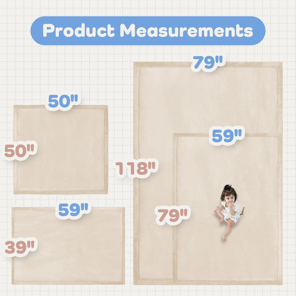PaPaMat versatile nursery and playroom mat for naps, learning, and play.