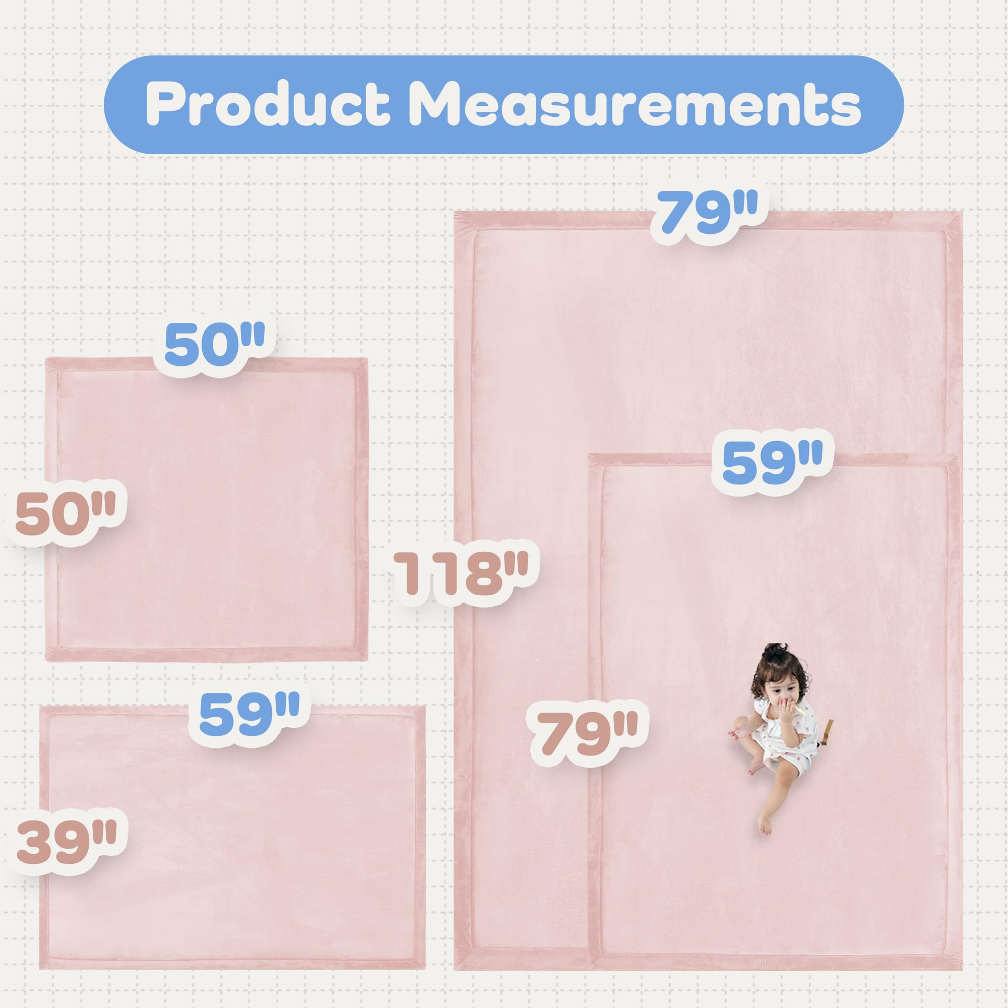 PaPaMat nursery-playroom pink mat creates a dedicated new play area