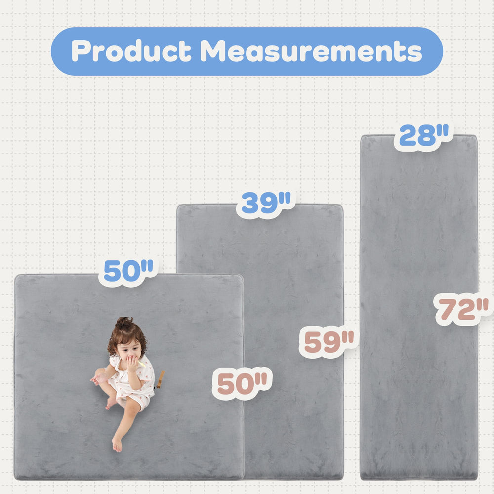 PaPaMat nursery-use mat provides soft cushioning for daily play on hard floors.